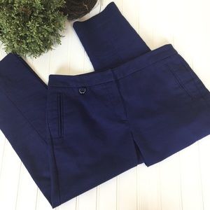 Adrianna Papell Navy Capri Pants size 4